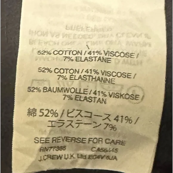 J Crew Navy Pants NWT size 12 - Picture 6 of 8